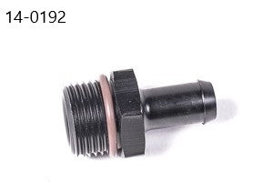 Orb Fitting, 10AN ORB to Barb for 1/2in Hose 14-0192