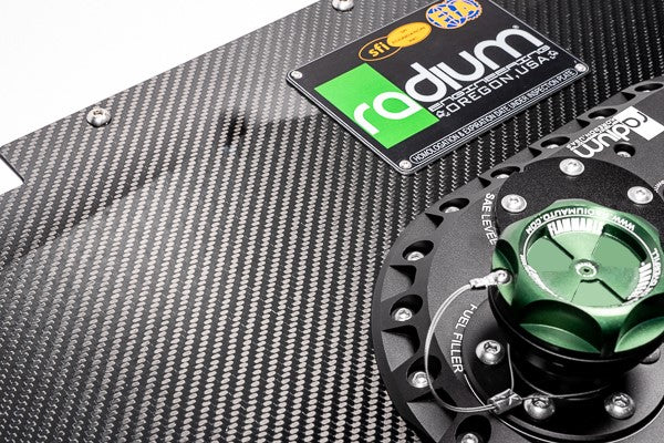 Radium Dry Carbon Fiber Fuel Cell Lids
