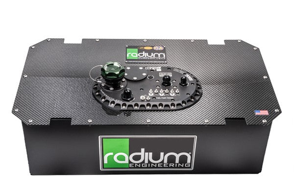 Radium Dry Carbon Fiber Fuel Cell Lids