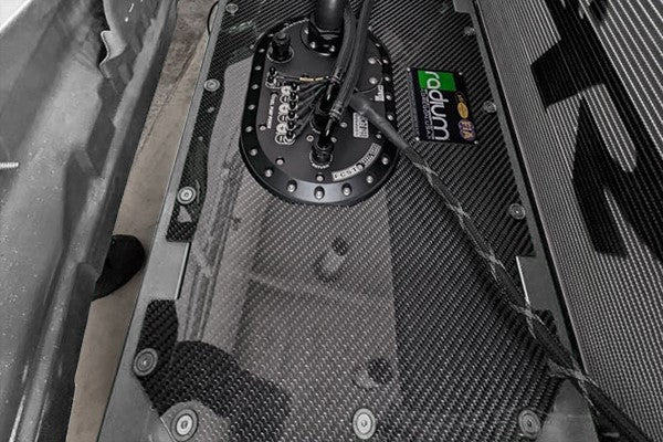Radium Dry Carbon Fiber Fuel Cell Lids