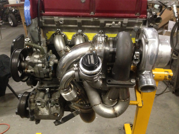 EVO VIII/IX T3 Top Mount Turbo Manifold
