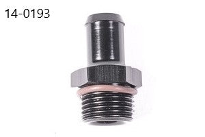 Orb Fitting, 10AN ORB to Barb for 5/8in Hose 14-0193
