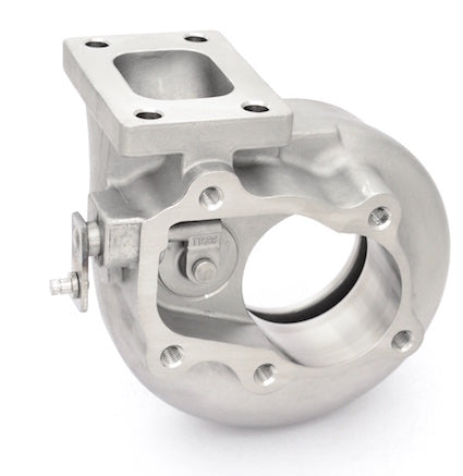 T25 Inlet, Internally Gated, Stainless Steel, & .86 A/R Turbine Housing for GT30/GTX30