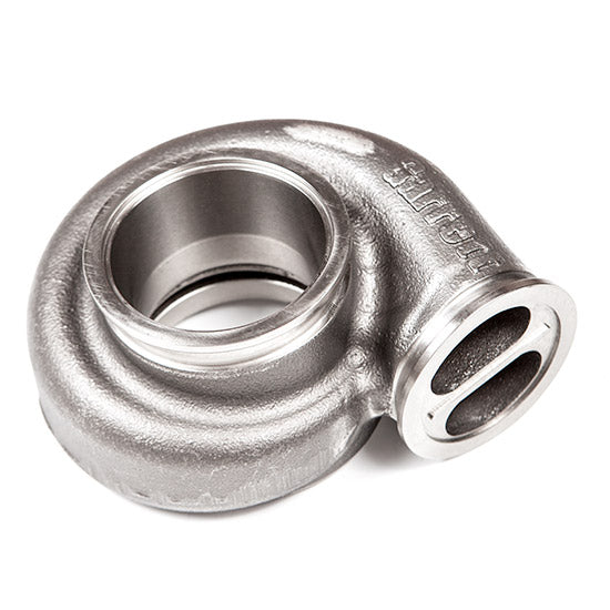 Garrett *DIVIDED* V-band Entry Turbine Housing in Ni-Resist For GTX3584RS .83 A/R ATP-HSG-456