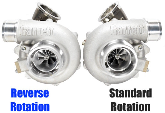 Garrett Reverse Rotation G25-550 & V-band Turbine Hsg .72 A/R. # 871390-5004S  GRT-TBO-634