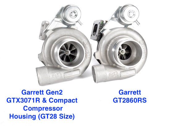 GEN2 Garrett GTX3071R w/Compact Comp Hsg &Stainless .64 AR T25 IWG 5 Bolt Turbine GRT-TBO-898Hsg 1 bar Actuator