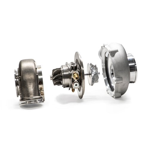 Turbocharger, Garrett G30-900, STANDARD ROTATION, 0.83 A/R UNDIVIDED, OPEN T3 INLET W/ 3" VB OUT  GRT-TBO-N80