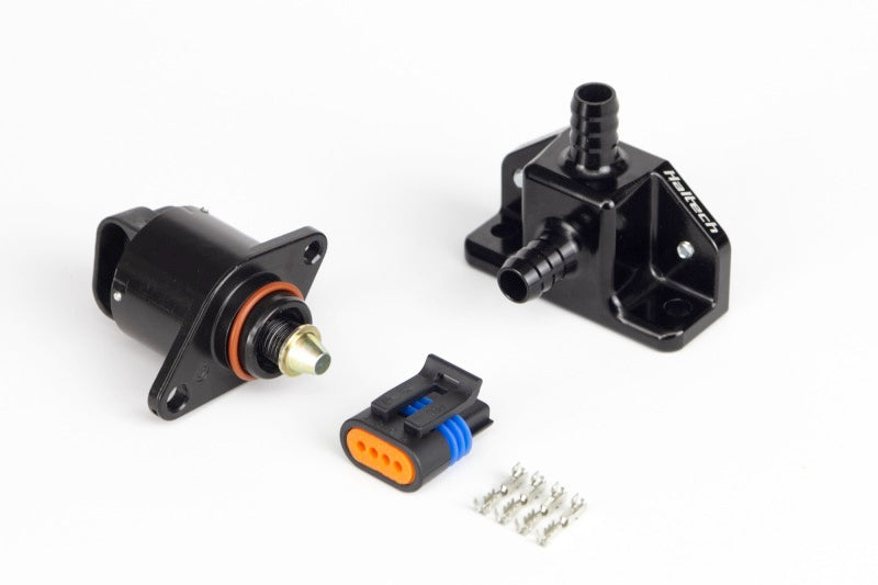 Idle Air Control Kit - Billet 2 Port Housing With 2 Screw Style Motor Diameter: 10mm (3/8