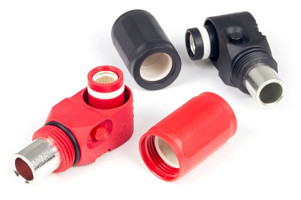 Haltech SurLok Connector Set - 200A (Black + Red)