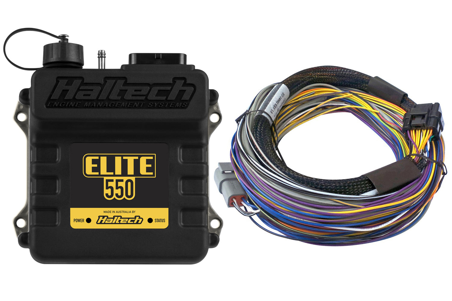 Haltech Elite 550 + Basic Universal Wire-in Harness Kit Length: 2.5m (8') HT-150402