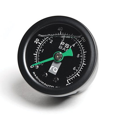 Radium Fuel Pressure Gauge, 0-100psi