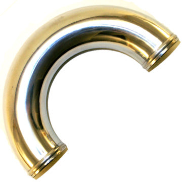 1' Mandrel Bent Aluminum 180° Bend, 1.5"